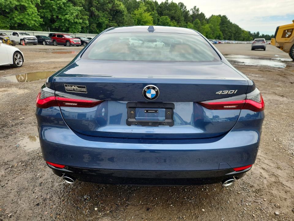 2026 BMW 4er VIN WBA43DA03TCW11526 COPART salvage auction — WATER/FLOOD, La - Certificate Of Destruction, sold $18,200 on 2026-07-16 (photo 6)