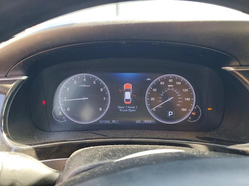 2014 Hyundai Equus VIN KMHGH4JH0EU090989 COPART salvage auction — REAR END, Fl - Certificate Of Destruction, sold $1,100 on 2026-07-13 (photo 9)