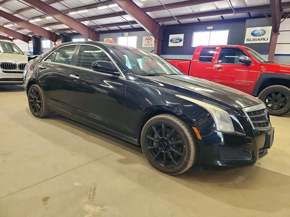 2013 Cadillac Ats VIN 1G6AG5RX9D0172159 COPART salvage auction — REAR END, Ct - Certificate Of Title, sold $1,950 on 2026-07-30 (photo 4)
