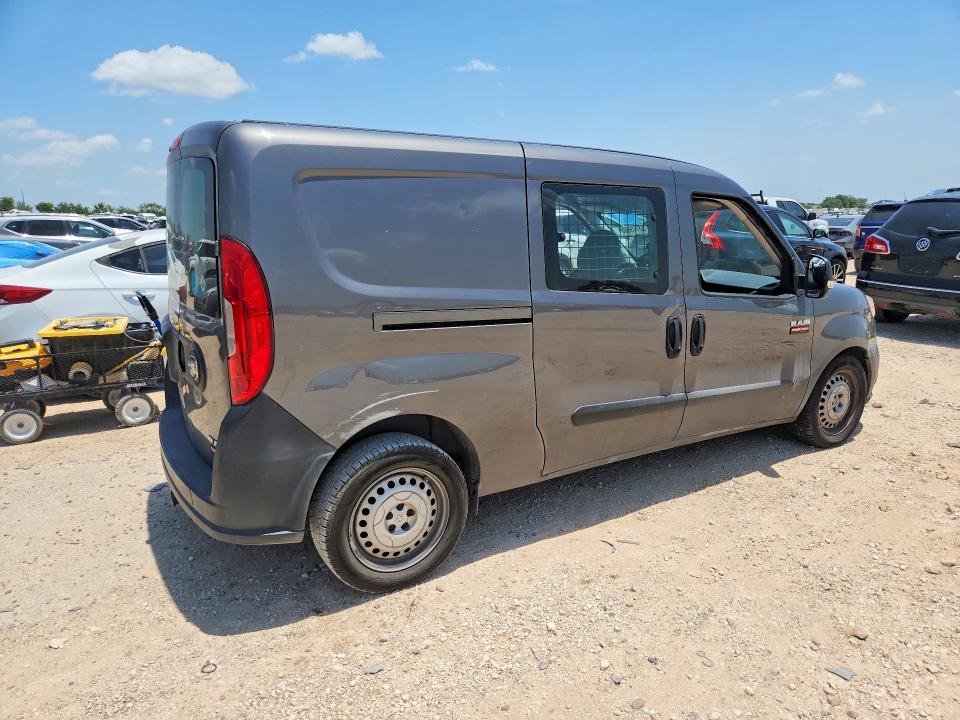 2018 Ram Promaster city VIN ZFBERFABXJ6K06491 COPART salvage auction — MECHANICAL, Tx - Salvage Vehicle Title, sold $20 on 2026-07-23 (photo 3)