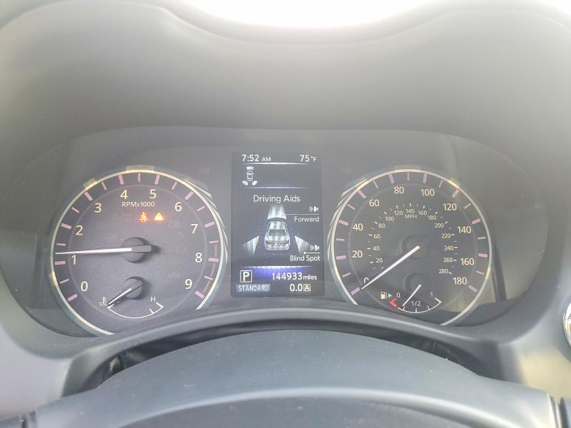 2016 Infiniti Q50 VIN JN1FV7AR6GM450596 COPART salvage auction — SIDE, NY - MV-907A SALVAGE CERTIFICATE, sold $3,100 on 2026-07-14 (photo 9)