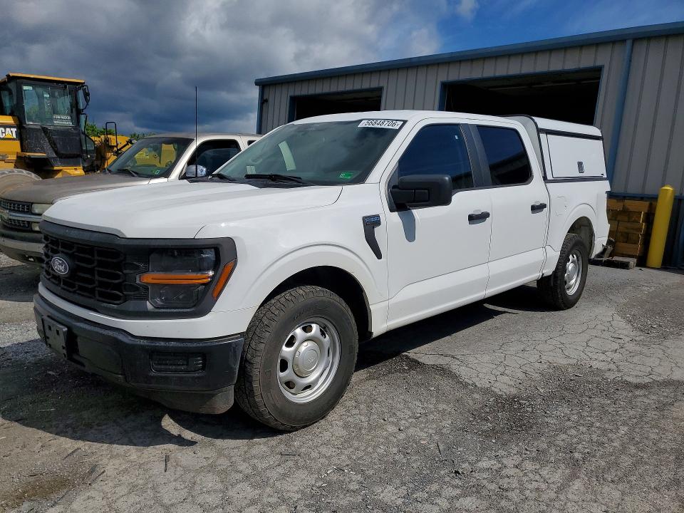 2024 Ford F-150 lightning VIN 1FTEW1K53RKD68368 COPART salvage auction — REAR END, Pa - Certificate Of Salvage, sold $8,500 on 2026-07-31 (photo 1)