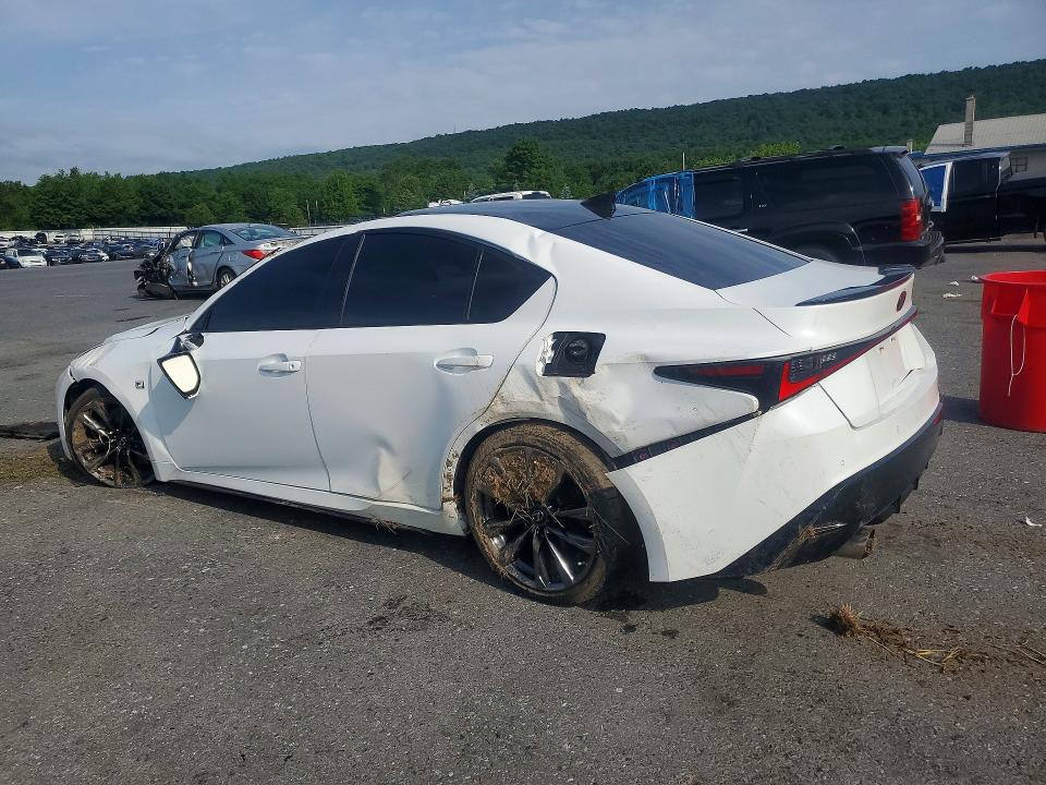 2022 Lexus Is VIN JTHGZ1E2XN5025582 COPART salvage auction — ROLLOVER, Pa - Certificate Of Salvage, sold $3,050 on 2026-07-21 (photo 2)