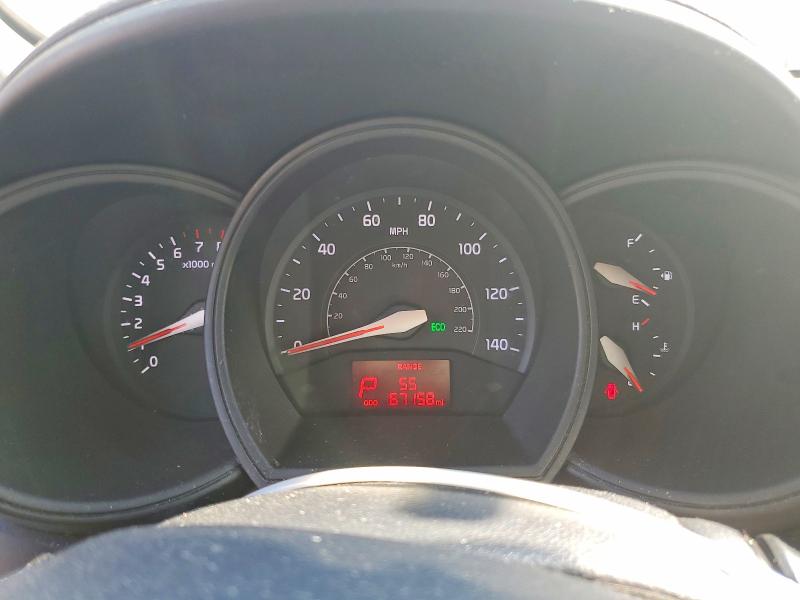 2016 Kia Rio VIN KNADM5A30G6647627 COPART salvage auction — SIDE, Fl - Cert Of Title Slvg Rebuildable, sold $1,450 on 2026-07-08 (photo 9)