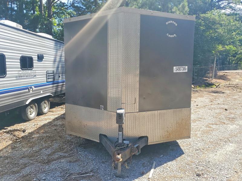 2019 Diamond cargo Trailers VIN 53NBE242XK1068387 COPART salvage auction — REAR END, AL - BILL OF SALE, sold $700 on 2026-08-18 (photo 5)