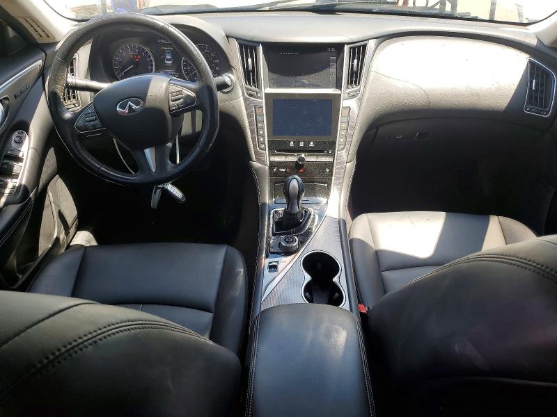 2016 Infiniti Q50 VIN JN1EV7AR7GM343312 COPART salvage auction — MINOR DENT/SCRATCHES, Va - Certificate Of Title, sold $5,800 on 2026-07-14 (photo 8)