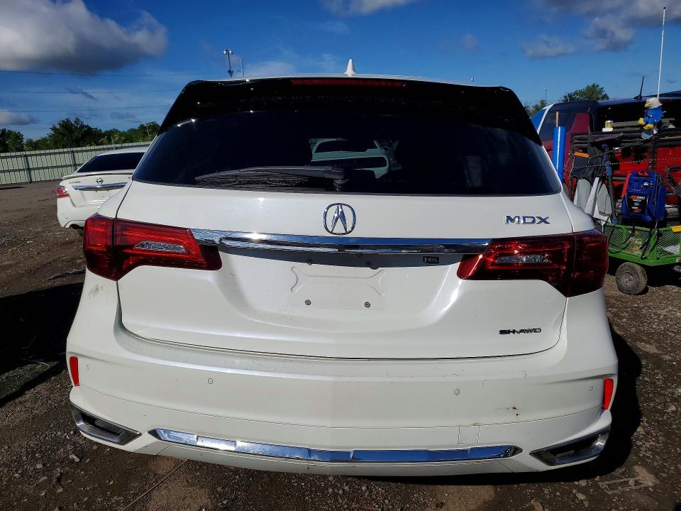 2019 Acura Mdx VIN 5J8YD7H50KL001944 COPART salvage auction — SIDE, Mi - Certificate Of Title, sold $3,600 on 2026-07-24 (photo 6)