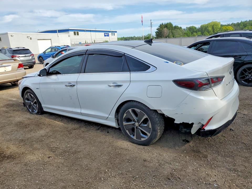 2018 Hyundai Sonata hybrid VIN KMHE34L36JA087422 COPART salvage auction — FRONT END, ON - PERMIT SALVAGE, sold $2,000 on 2026-07-16 (photo 2)