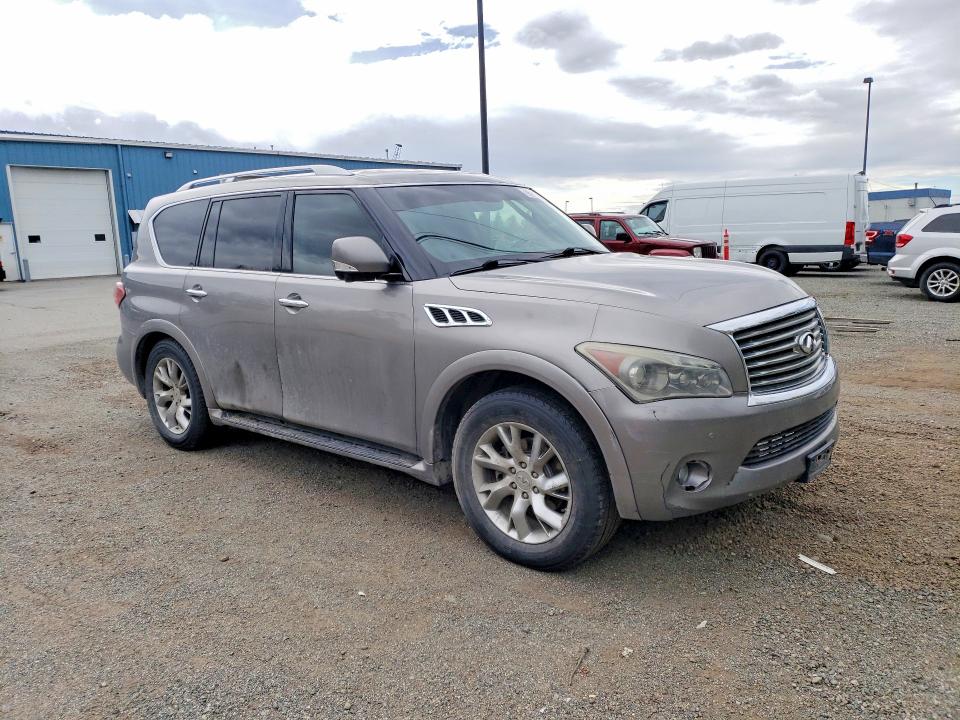 2011 Infiniti Qx56 VIN JN8AZ2NE9B9001869 COPART salvage auction — MINOR DENT/SCRATCHES, Ak - Certificate Of Vehicle Title, sold $1,250 on 2026-07-14 (photo 4)