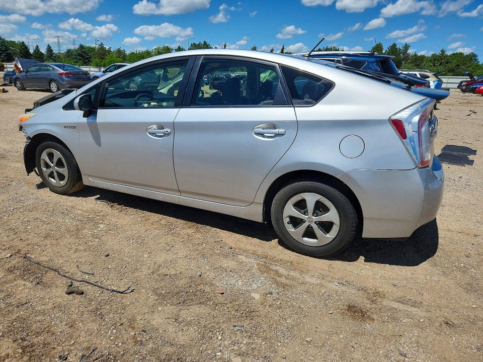 2012 Toyota Prius VIN JTDKN3DU5C5420918 COPART salvage auction — FRONT END, IL - SALVAGE CERTIFICATE, sold $1,100 on 2026-07-28 (photo 2)