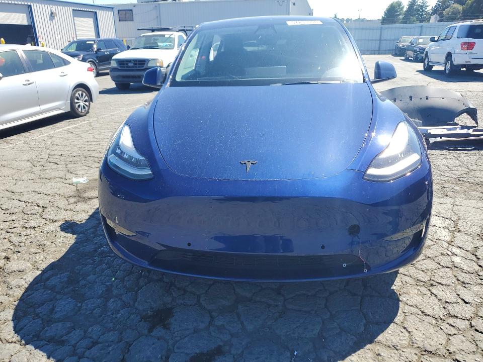 2022 Tesla Model y VIN 7SAYGDEE6NF344891 COPART salvage auction — REAR END, Ca - Salvage Certificate, sold $11,000 on 2026-07-06 (photo 5)