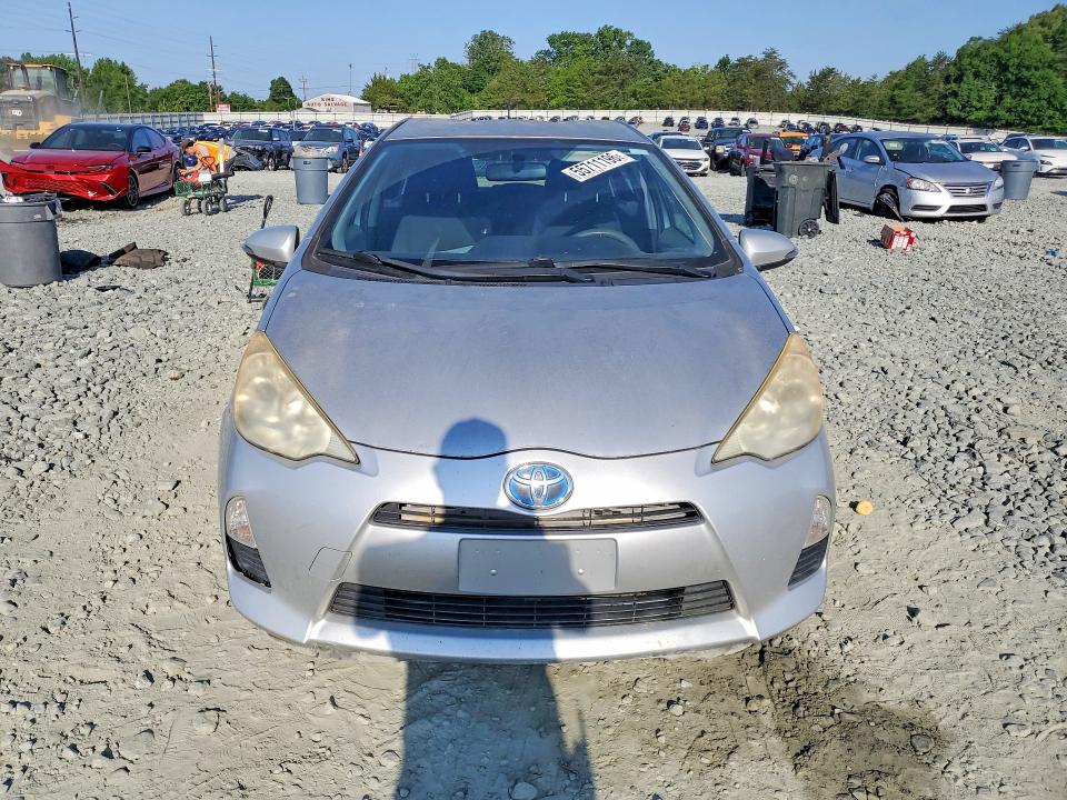 2012 Toyota Prius VIN JTDKDTB39C1512232 COPART salvage auction — SIDE, Nc - Salvage Certificate Of Title, sold $1,350 on 2026-07-15 (photo 5)