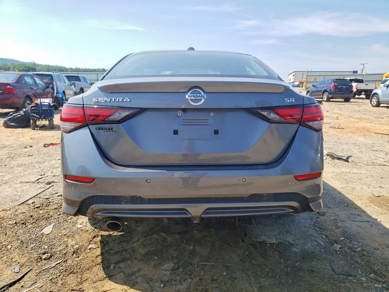 2020 Nissan Sentra VIN 3N1AB8DV5LY256697 COPART salvage auction — Front End, WV - CERTIFICATE OF TITLE, sold $2,900 on 2026-07-09 (photo 6)