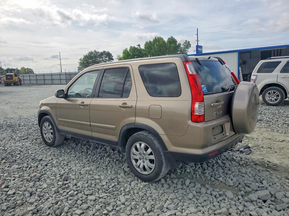 2005 Honda Cr-v VIN JHLRD78935C007377 COPART salvage auction — FRONT END, NC - SALVAGE CERTIFICATE OF TITLE, sold $1,050 on 2026-07-29 (photo 2)
