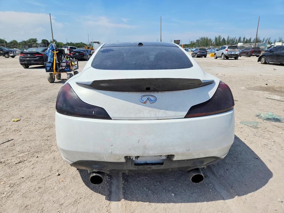 2014 Infiniti Q60 VIN JN1CV6EL4EM132444 COPART salvage auction — FRONT END, Fl - Cert Of Ttl-Rebuilt&Slvg Rbld, sold $750 on 2026-07-14 (photo 6)