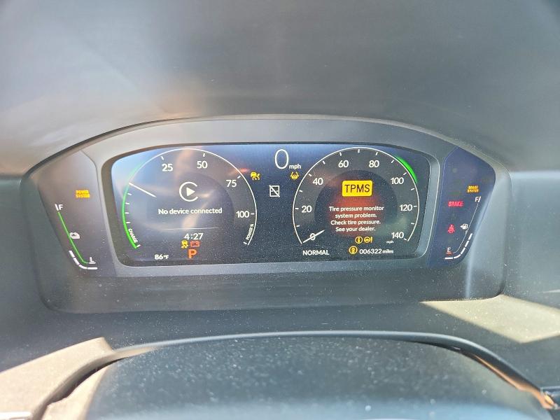 2026 Honda Cr-v VIN 7FARS6H86TE035280 COPART salvage auction — REAR END, Va - Cert Of Title - Salvage, sold $12,100 on 2026-07-29 (photo 9)