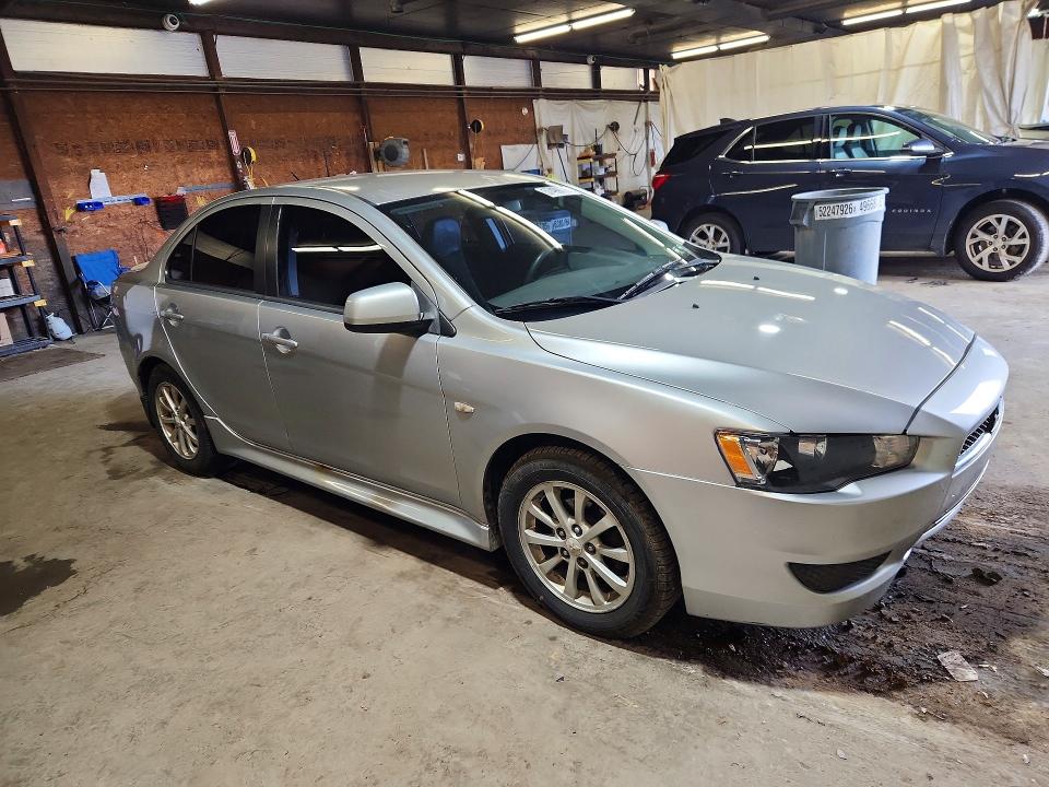 2012 Mitsubishi Lancer VIN JA32V2FW2CU021879 COPART salvage auction — FRONT END, Pa - Certificate Of Salvage, sold $175 on 2026-07-03 (photo 4)