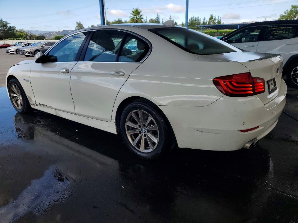 2014 BMW 5 series VIN WBA5A5C57ED505862 COPART salvage auction — FRONT END, CA - CERTIFICATE OF TITLE, sold $80 on 2026-07-16 (photo 2)