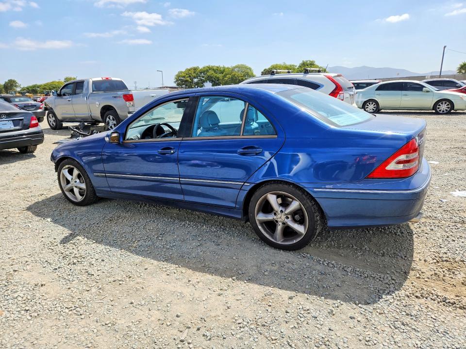 2004 Mercedes-benz C class VIN WDBRF40J74F548598 COPART salvage auction — FRONT END, Ca - Salvage Certificate, sold $225 on 2026-07-31 (photo 2)