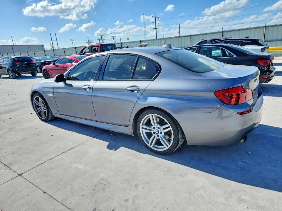2016 BMW 5 series VIN WBA5B1C52GG551588 COPART salvage auction — BURN, TX - SALVAGE VEHICLE TITLE (P), sold $4,200 on 2026-08-07 (photo 2)