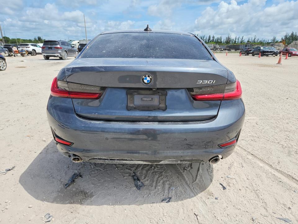 2021 BMW 3er VIN 3MW5R1J04M8B70158 COPART salvage auction — FRONT END, Fl - Certificate Of Destruction, sold $9,700 on 2026-07-09 (photo 6)