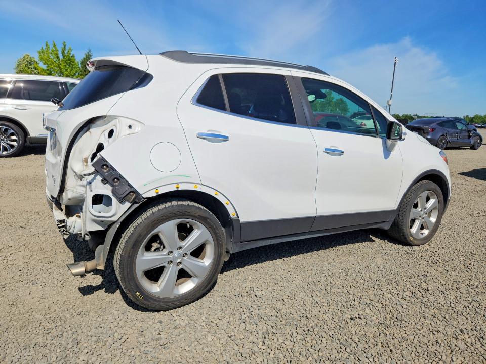 2016 Buick . VIN KL4CJBSBXGB670104 COPART salvage auction — REAR END, Or - Salvage Title Certificate, sold $825 on 2026-07-28 (photo 3)
