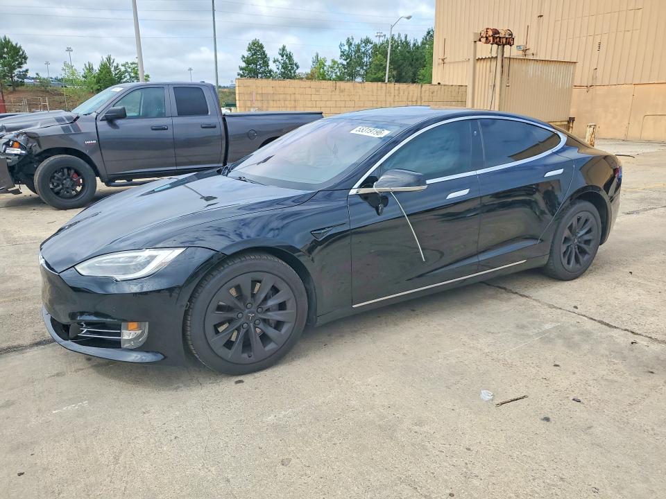 2018 Tesla VIN 5YJSA1E29JF234243 COPART salvage auction — SIDE, Sc - Cert Of Title-Salvage, sold $4,900 on 2026-07-31 (photo 1)