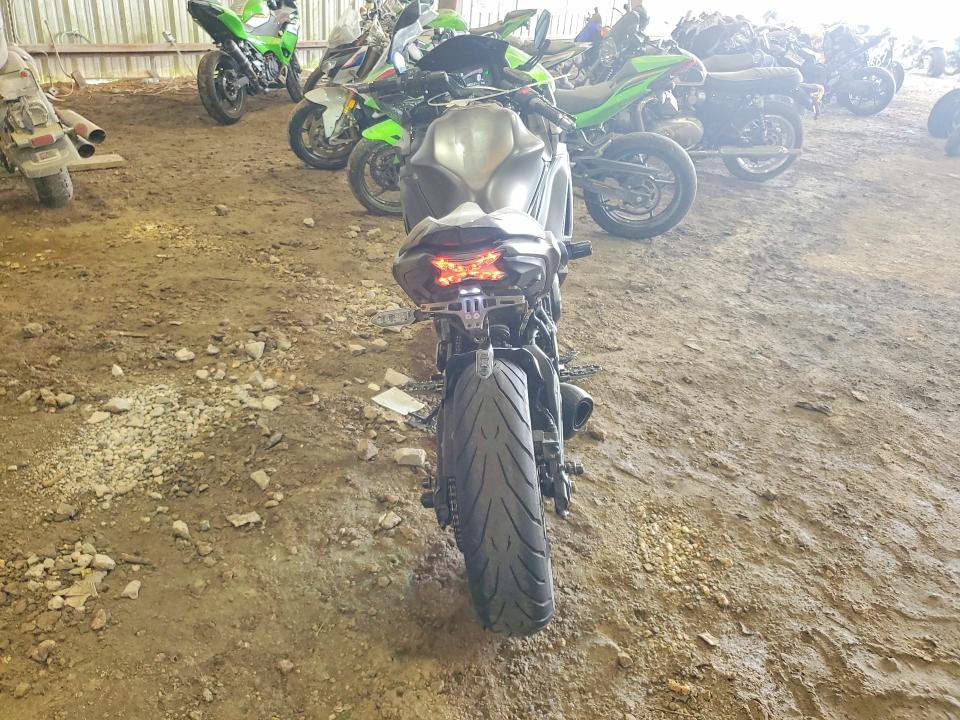 2023 Kawasaki Ex VIN ML5EXER16PDA84917 COPART salvage auction — FRONT END, Tx - Salvage Vehicle Title, sold $1,850 on 2026-07-30 (photo 4)