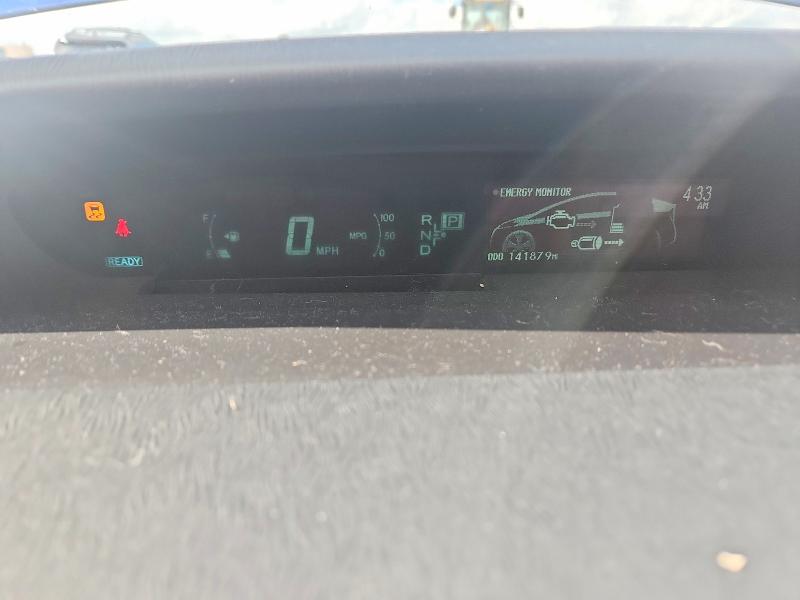 2010 Toyota Prius VIN JTDKN3DU8A1306982 COPART salvage auction — FRONT END, Il - Salvage Certificate, sold $1,300 on 2026-07-29 (photo 9)