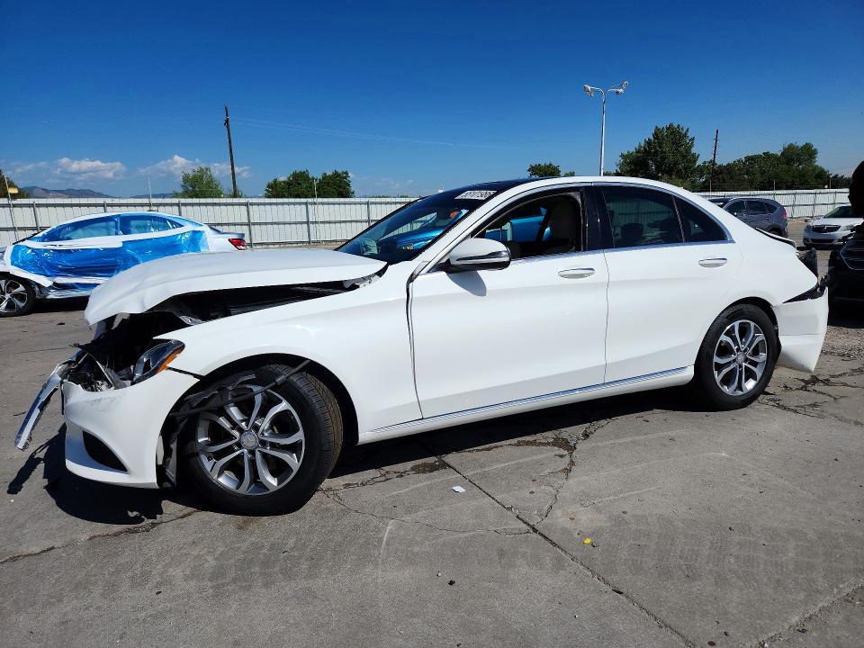2017 Mercedes-benz VIN WDDWF4KB2HR232868 COPART salvage auction — FRONT END, CO - SALVAGE TITLE, sold $1,750 on 2026-07-27 (photo 1)
