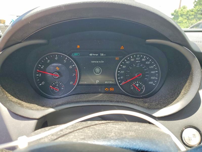 2019 Kia VIN KNAE55LC6K6047914 COPART salvage auction — FRONT END, Pa - Certificate Of Salvage, sold $3,700 on 2026-07-20 (photo 9)