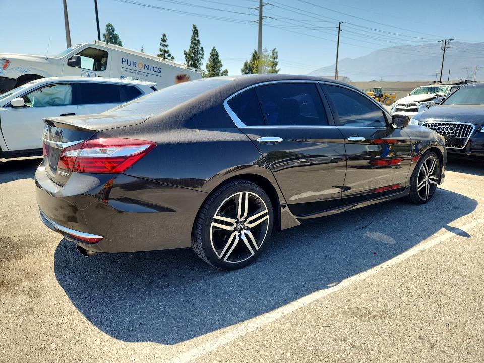 2017 Honda Accord VIN 1HGCR2F51HA301627 COPART salvage auction — FRONT END, Ca - Salvage Certificate, sold $4,750 on 2026-07-02 (photo 3)