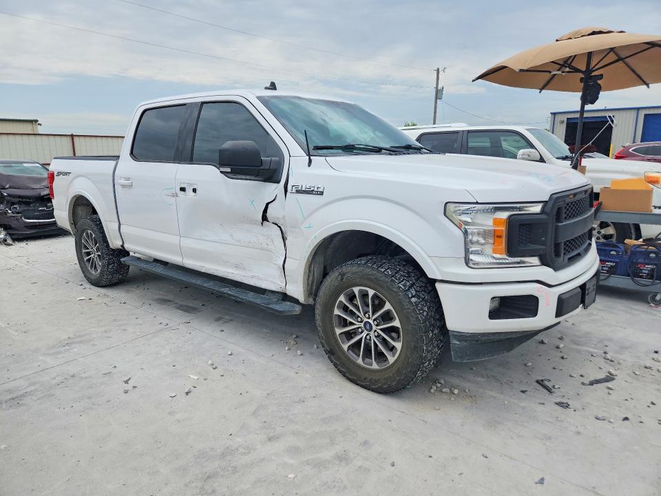 2019 Ford F-150 VIN 1FTEW1C47KKE46890 COPART salvage auction — SIDE, Tx - Salvage Vehicle Title, sold $7,300 on 2026-07-02 (photo 4)