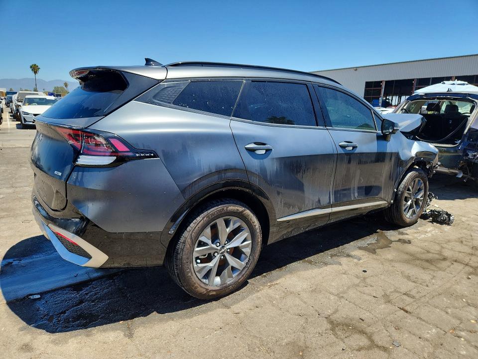 2024 Kia Sportage VIN KNDPXCDGXR7130777 COPART salvage auction — FRONT END, CA - CERTIFICATE OF TITLE, sold $5,600 on 2026-07-23 (photo 3)