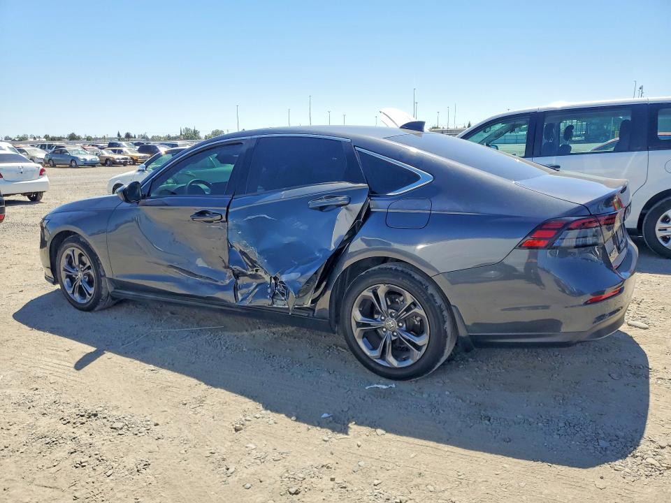 2023 Honda Accord VIN 1HGCY1F3XPA044218 COPART salvage auction — SIDE, CA - SALVAGE CERTIFICATE, sold $7,300 on 2026-07-28 (photo 2)
