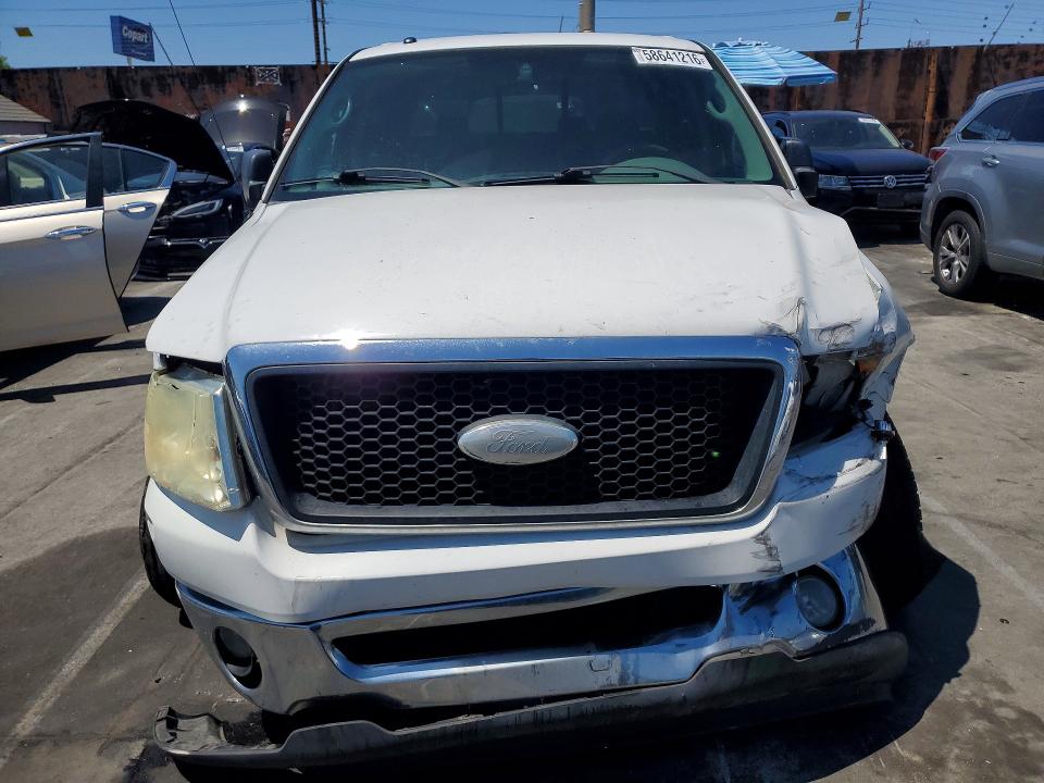2007 Ford F-150 lightning VIN 1FTPW12597KB03394 COPART salvage auction — FRONT END, CA - SALVAGE CERTIFICATE, sold $200 on 2026-07-08 (photo 5)