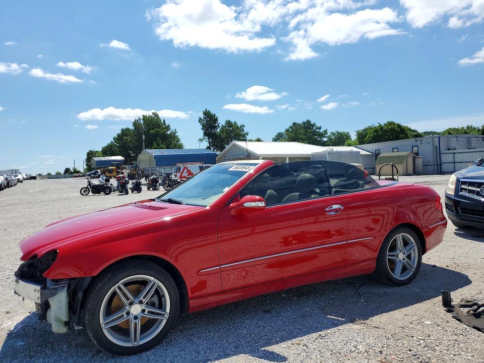 2006 Mercedes-benz Clk-klasse VIN WDBTK56F76T073176 COPART salvage auction — FRONT END, Ar - Cert Of Title-Salvage, sold $925 on 2026-07-22 (photo 1)