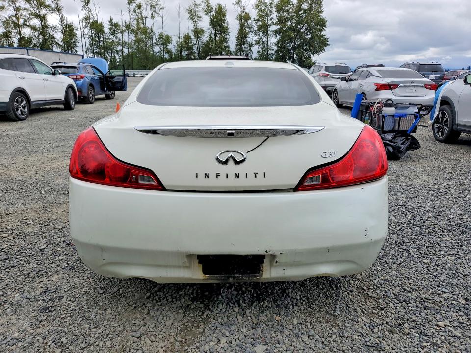 2008 Infiniti G37 VIN JNKCV64E48M102640 COPART salvage auction — FRONT END, Wa - Bill Of Sale, sold $250 on 2026-07-06 (photo 6)