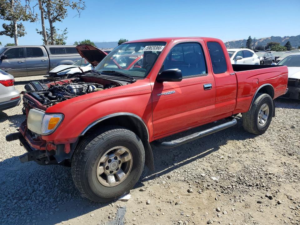 2000 Toyota Tacoma VIN 5TEWN72NXYZ706868 COPART salvage auction — FRONT END, CA - SALVAGE CERTIFICATE, sold $200 on 2026-07-21 (photo 1)