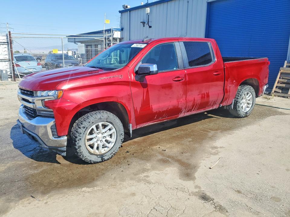 2021 Chevrolet Silverado 1500 VIN 3GCUYDET8MG145762 — COPART salvage auction photo