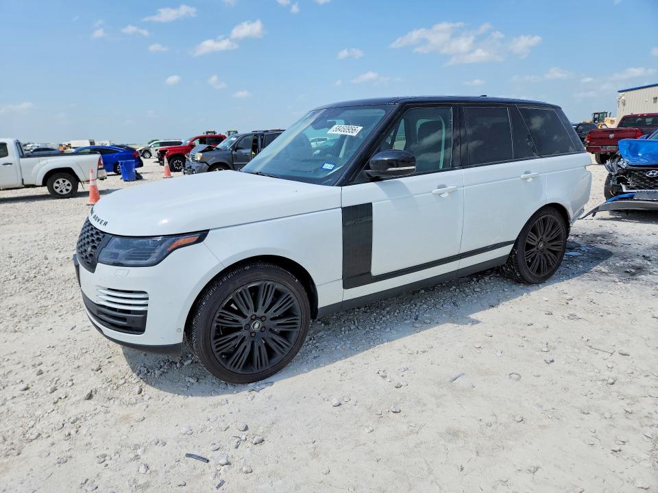 2019 Land rover RANGE ROVER VIN SALGS2RE8KA520360 COPART salvage auction — REAR END, Tx - Certificate Of Title, sold $12,200 on 2026-07-30 (photo 1)