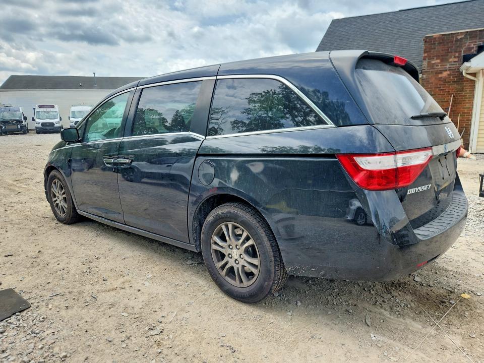 2013 Honda Odyssey VIN 5FNRL5H46DB090975 COPART salvage auction — FRONT END, Oh - Cert Of Title-Salvage, sold $90 on 2026-07-29 (photo 2)