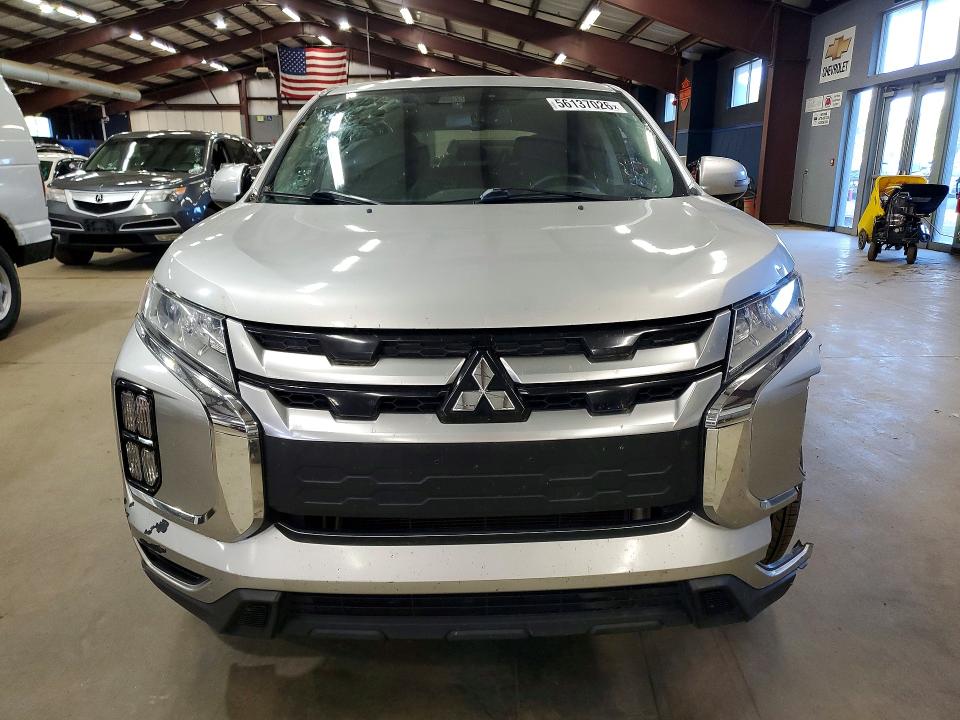 2021 Mitsubishi Outlander sport VIN JA4ARUAU9MU022686 COPART salvage auction — FRONT END, Az - Certificate Of Title, sold $6,500 on 2026-07-27 (photo 5)
