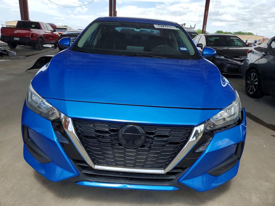 2021 Nissan Sentra VIN 3N1AB8CV2MY321637 COPART salvage auction — FRONT END, Tx - Certificate Of Title, sold $1,600 on 2026-07-07 (photo 5)