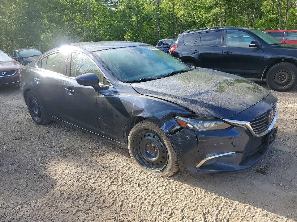2016 Mazda 6 VIN JM1GJ1W56G1436232 COPART salvage auction — FRONT END, On - Permit No Brand - Unfit, sold $1,700 on 2026-07-30 (photo 4)