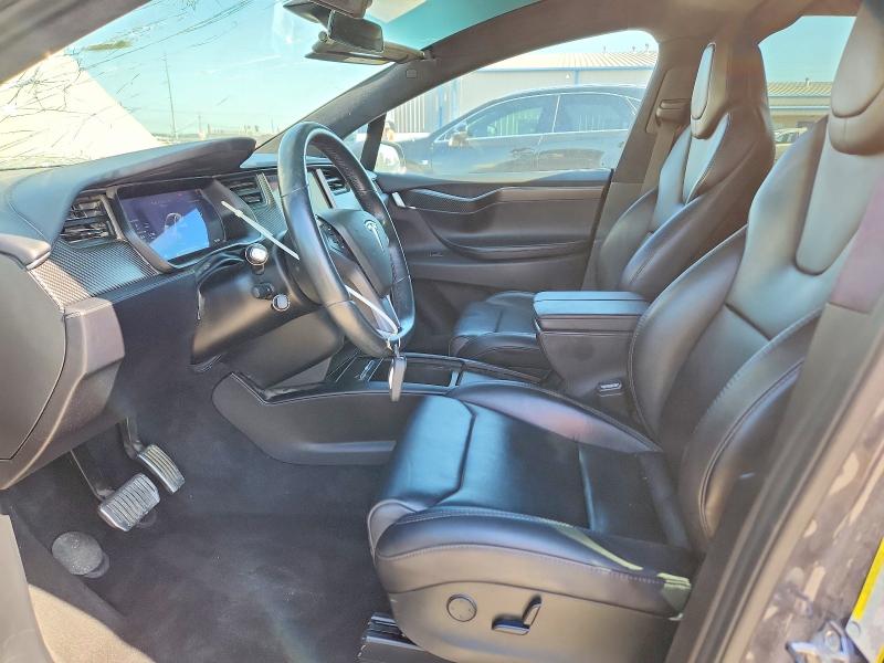 2018 Tesla Model x VIN 5YJXCAE20JF112872 COPART salvage auction — FRONT END, Tx - Salvage Vehicle Title, sold $6,600 on 2026-07-08 (photo 7)