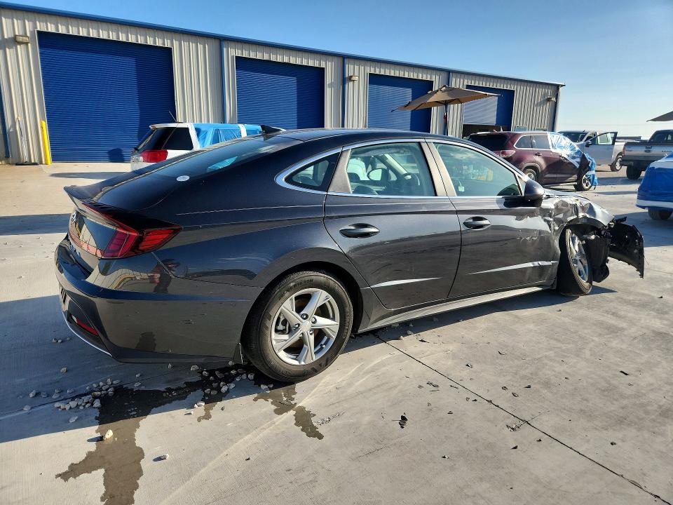 2022 Hyundai Sonata VIN 5NPEG4JA2NH135118 COPART salvage auction — FRONT END, Tx - Salvage Vehicle Title, sold $5,500 on 2026-07-31 (photo 3)