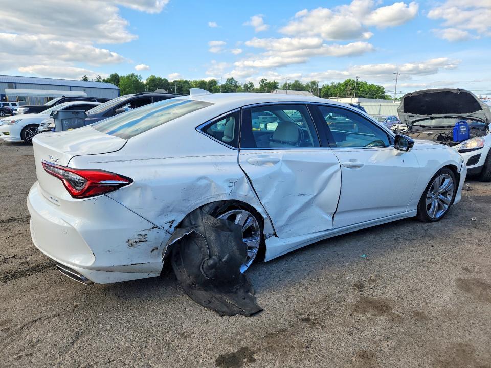 2021 Acura Tlx VIN 19UUB6F41MA002902 COPART salvage auction — SIDE, Pa - Certificate Of Salvage, sold $7,900 on 2026-07-17 (photo 3)