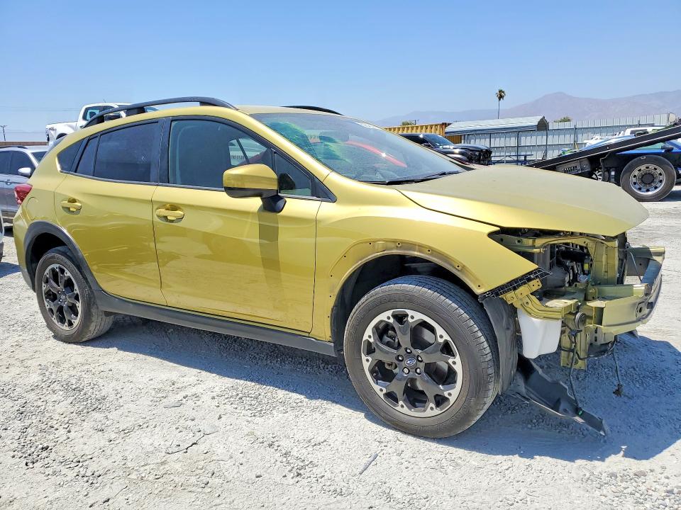 2022 Subaru Crosstrek VIN JF2GTAPC3NH251469 COPART salvage auction — FRONT END, Ca - Salvage Certificate, sold $7,100 on 2026-07-08 (photo 4)