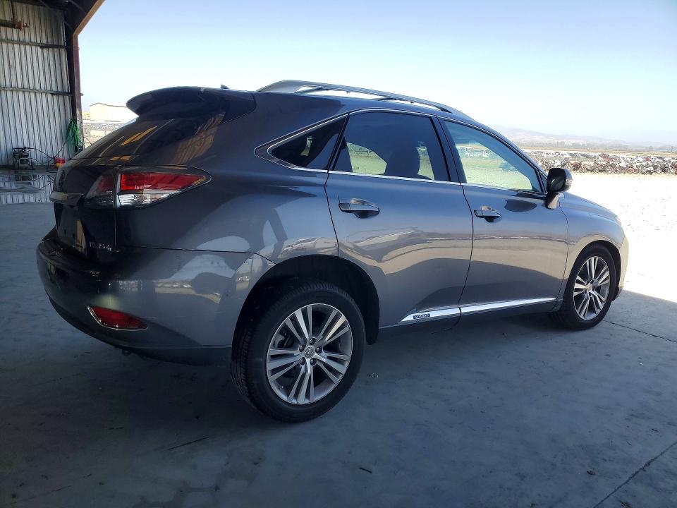 2015 Lexus Rx 450h VIN 2T2BC1BA4FC003747 COPART salvage auction — SIDE, CA - SALVAGE CERTIFICATE, sold $8,900 on 2026-07-13 (photo 3)